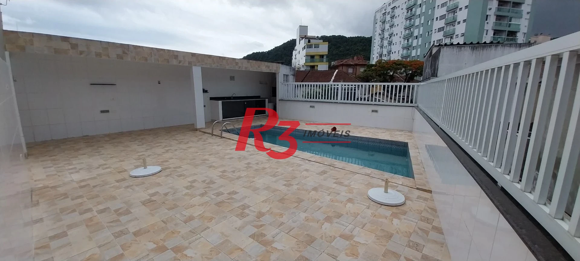 Cobertura com 2 dormitórios à venda, 137 m² por R$ 905.000,00 - Vila Belmiro - Santos/SP