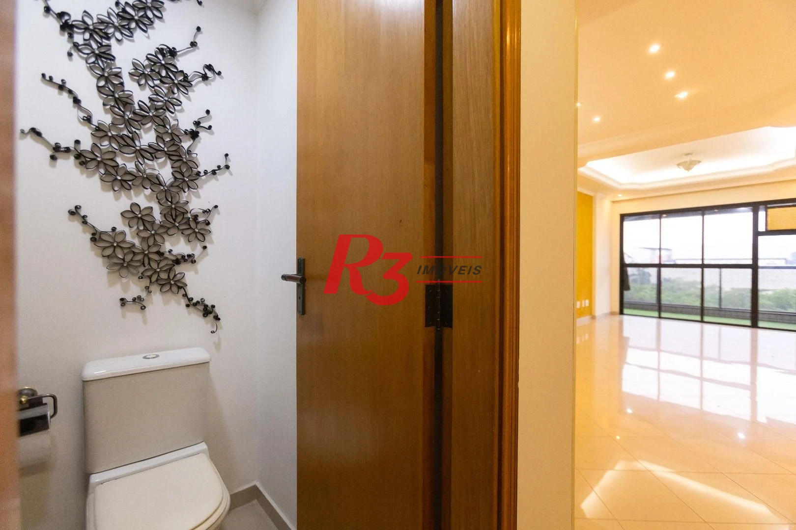Apartamento com 3 dormitórios à venda, 137 m² por R$ 1.400.000,00 - Aparecida - Santos/SP