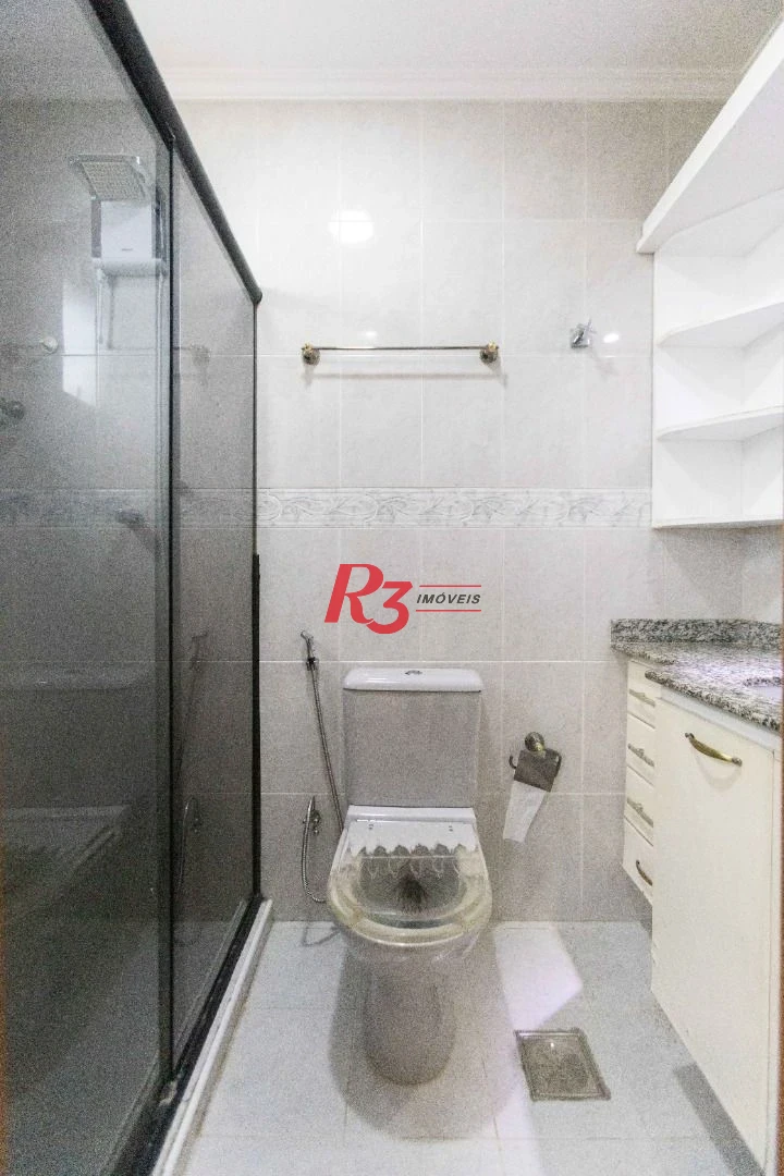 Apartamento com 3 dormitórios à venda, 137 m² por R$ 1.400.000,00 - Aparecida - Santos/SP