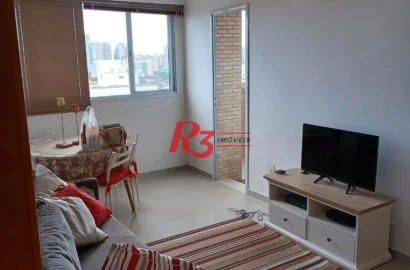 Apartamento com 1 dormitório à venda, 51 m² por R$ 580.000,00 - Vila Belmiro - Santos/SP
