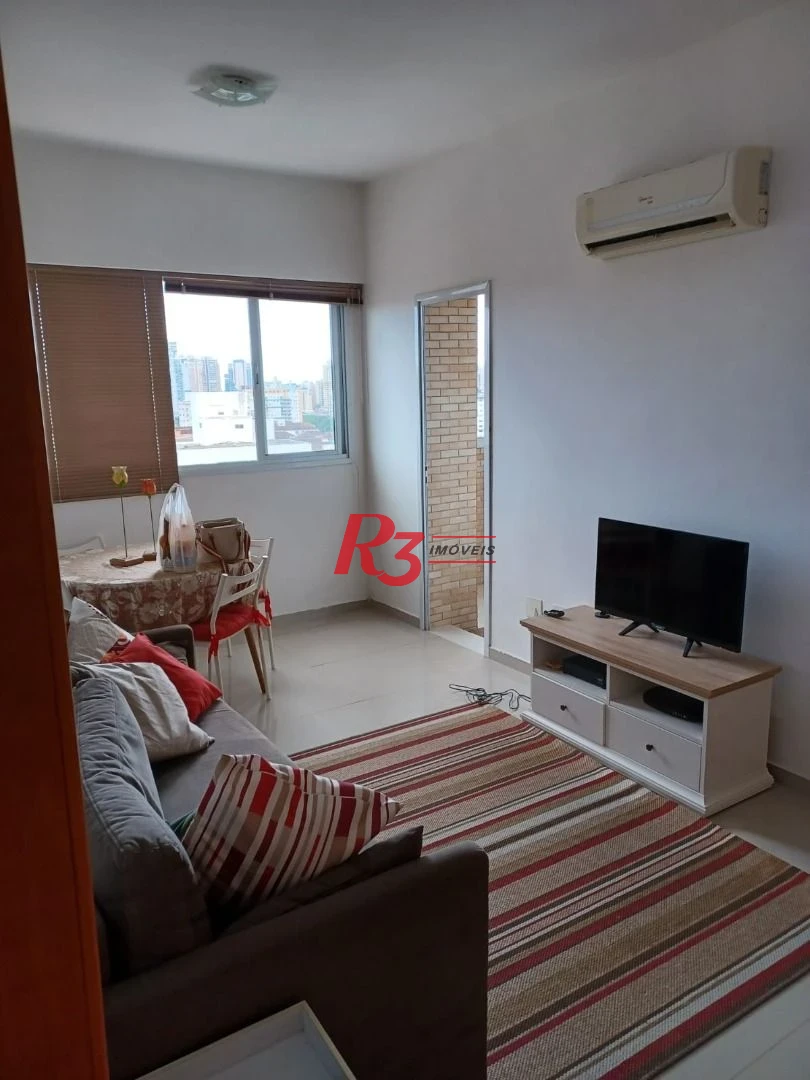 Apartamento com 1 dormitório à venda, 51 m² por R$ 580.000,00 - Vila Belmiro - Santos/SP