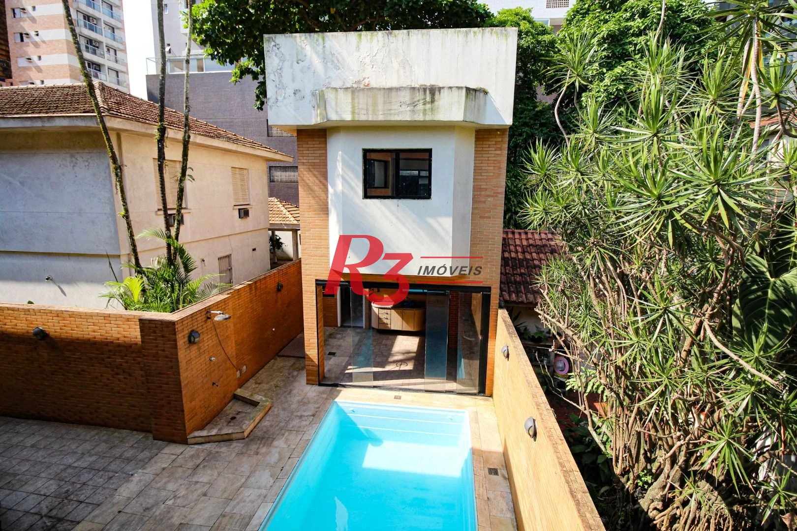 Sobrado para alugar, 240 m² por R$ 23.659,11/mês - Gonzaga - Santos/SP