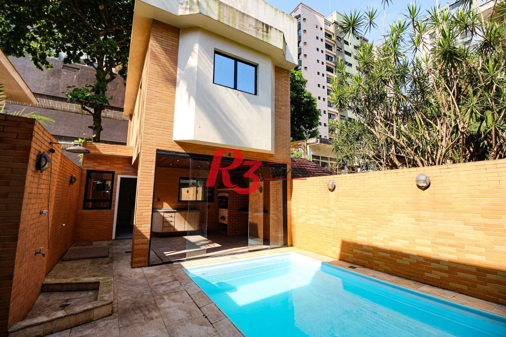 Sobrado para alugar, 240 m² por R$ 23.659,11/mês - Gonzaga - Santos/SP