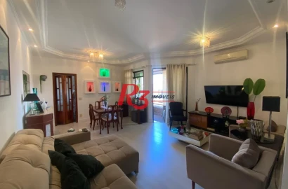Apartamento à venda, 159 m² por R$ 1.100.000,00 - Gonzaga - Santos/SP