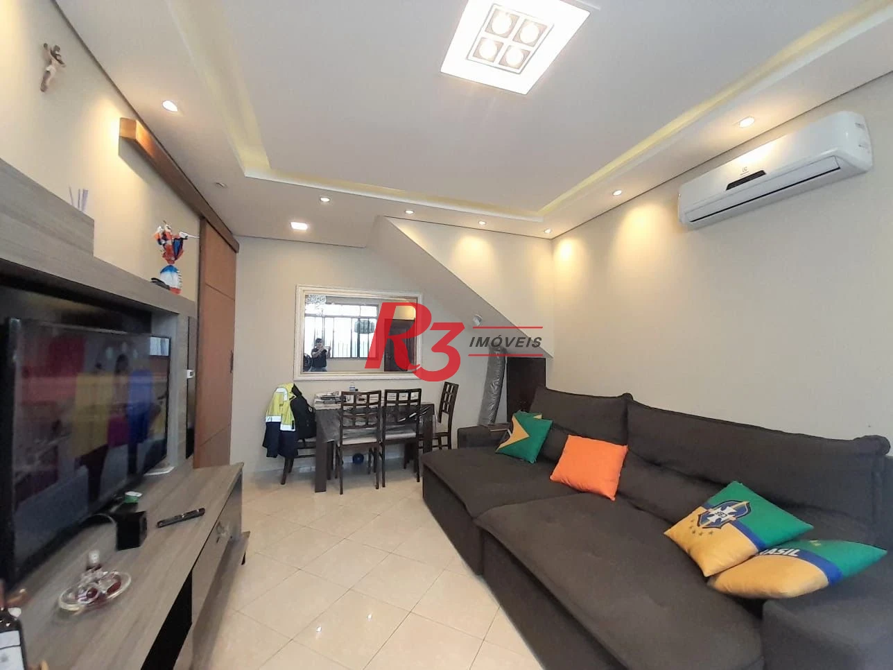Casa à venda, 126 m² por R$ 980.000,00 - Aparecida - Santos/SP