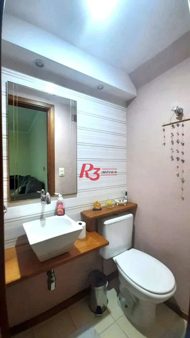 Casa Village à venda, 3 quartos (1 suíte), 2 vagas, 144 m², Marapé, Santos SP