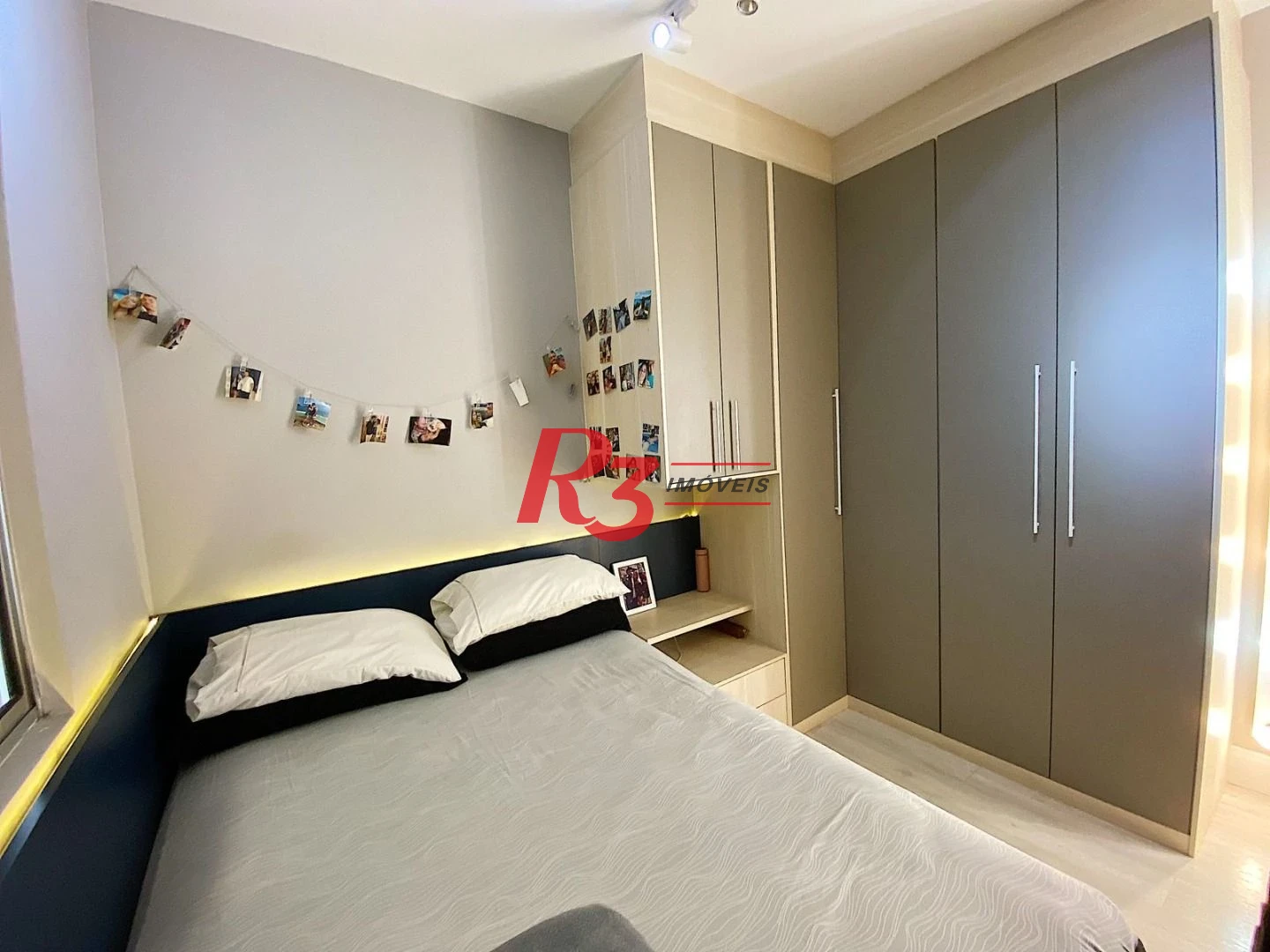 Apartamento Triplex com 3 dormitórios à venda, 185 m² por R$ 590.000,00 - Estuário - Santos/SP