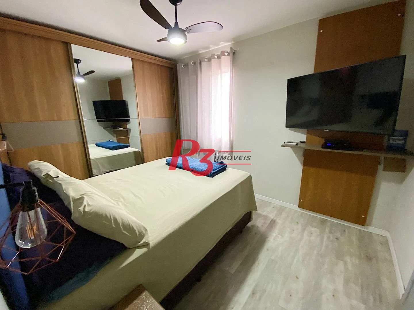 Apartamento Triplex com 3 dormitórios à venda, 185 m² por R$ 590.000,00 - Estuário - Santos/SP