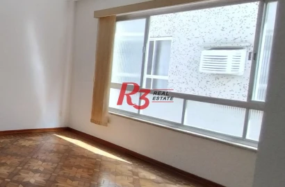 Apartamento à venda, 91 m² por R$ 540.000,00 - Macuco - Santos/SP