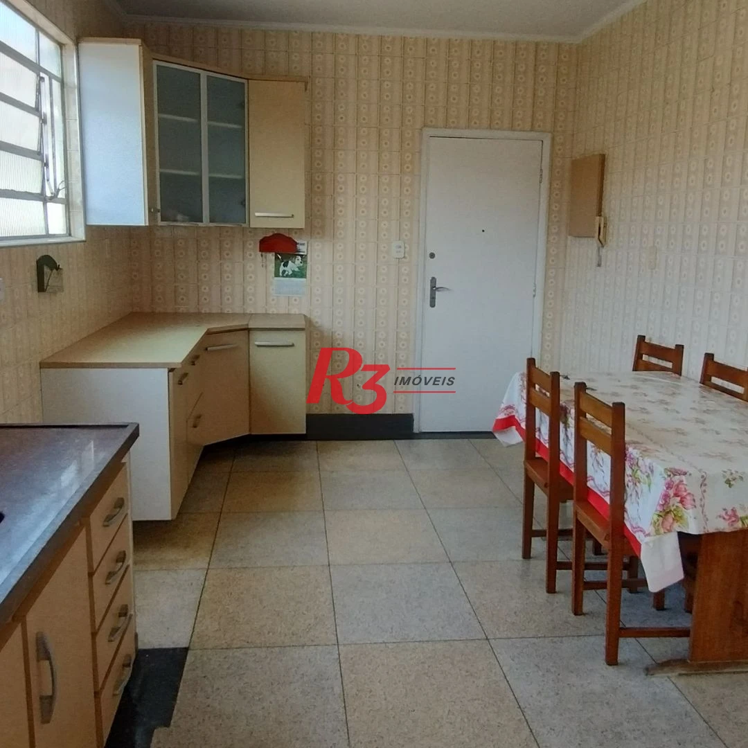 Apartamento à venda, 91 m² por R$ 540.000,00 - Macuco - Santos/SP