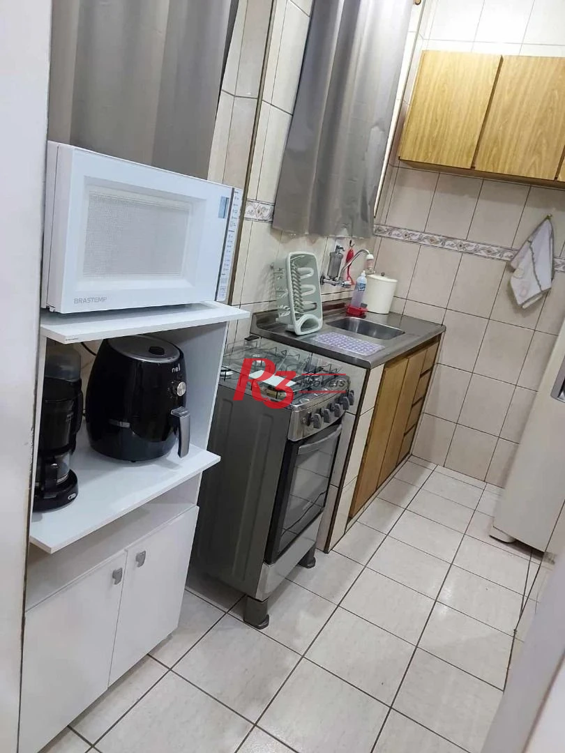 Apartamento com 1 dormitório à venda, 59 m² por R$ 320.000,00 - Gonzaga - Santos/SP
