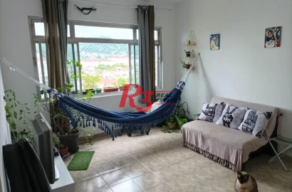Apartamento com 2 dormitórios à venda, 85 m² por R$ 450.000,00 - Vila Matias - Santos/SP