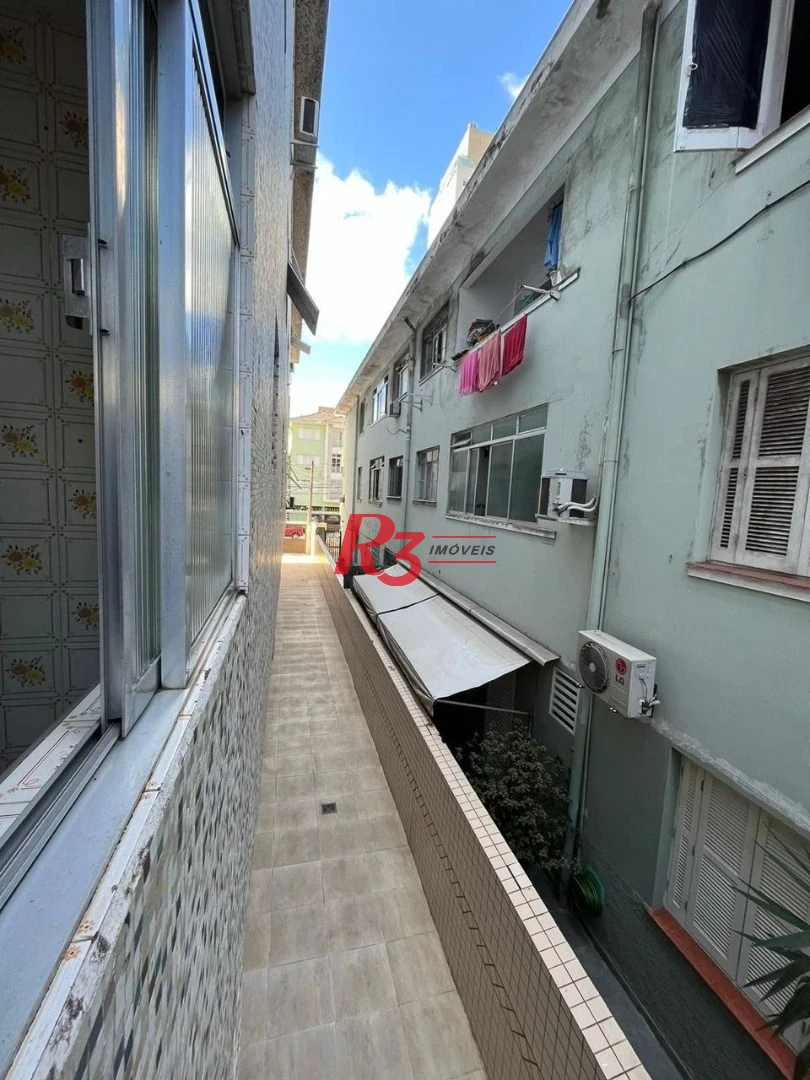 Apartamento com 2 dormitórios à venda, 93 m² por R$ 420.000,00 - Marapé - Santos/SP