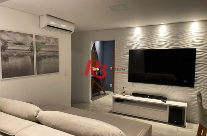 Apartamento à venda, 58 m² por R$ 689.000,00 - Macuco - Santos/SP