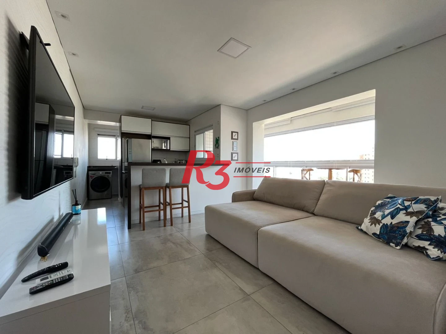 Apartamento à venda, 58 m² por R$ 689.000,00 - Macuco - Santos/SP