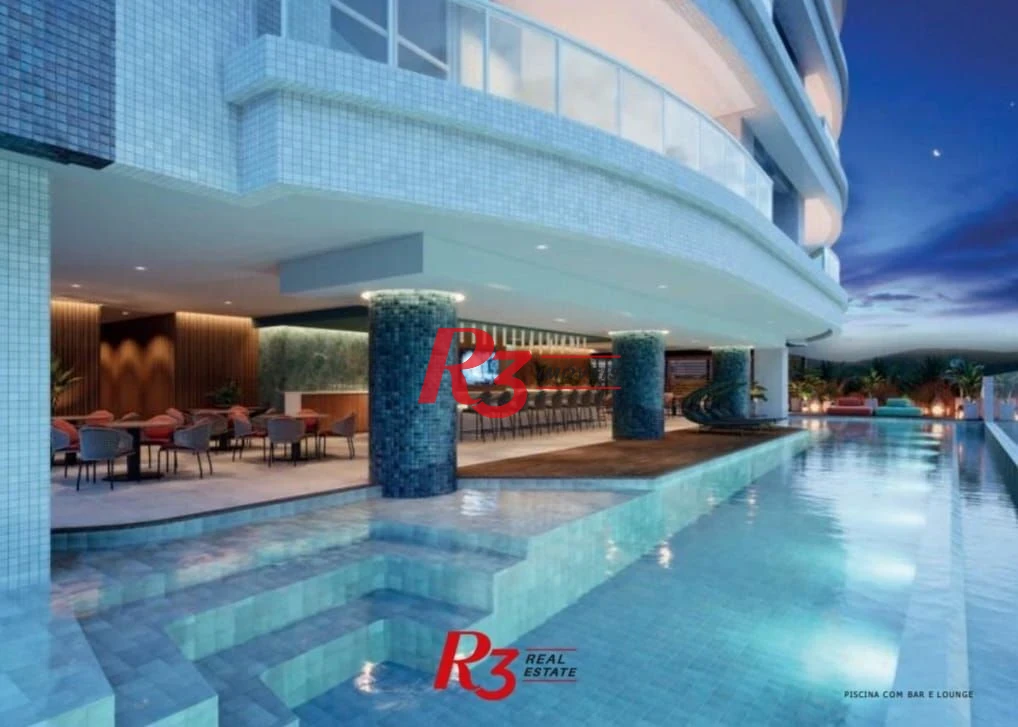 Apartamento à venda, 163 m² por R$ 3.575.300,00 - Ponta da Praia - Santos/SP