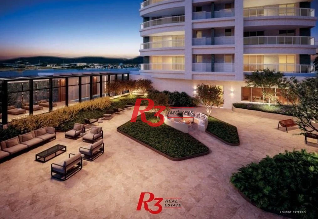 Apartamento à venda, 163 m² por R$ 3.575.300,00 - Ponta da Praia - Santos/SP