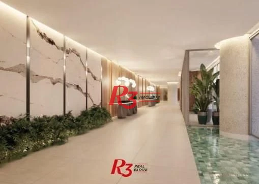 Apartamento à venda, 163 m² por R$ 3.575.300,00 - Ponta da Praia - Santos/SP