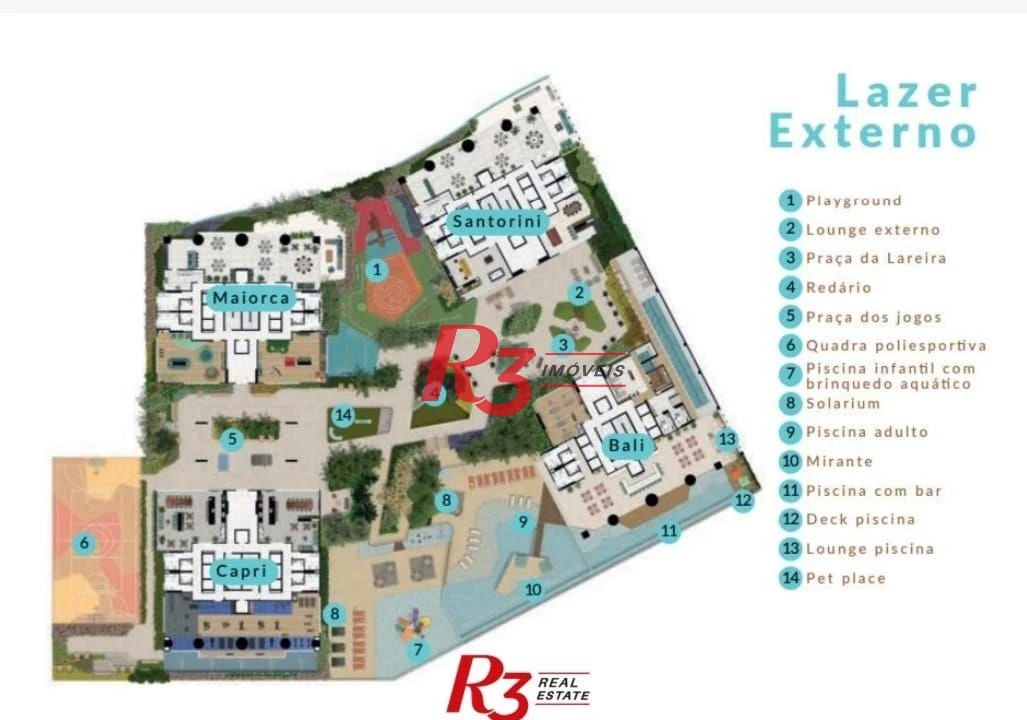 Apartamento à venda, 163 m² por R$ 3.575.300,00 - Ponta da Praia - Santos/SP