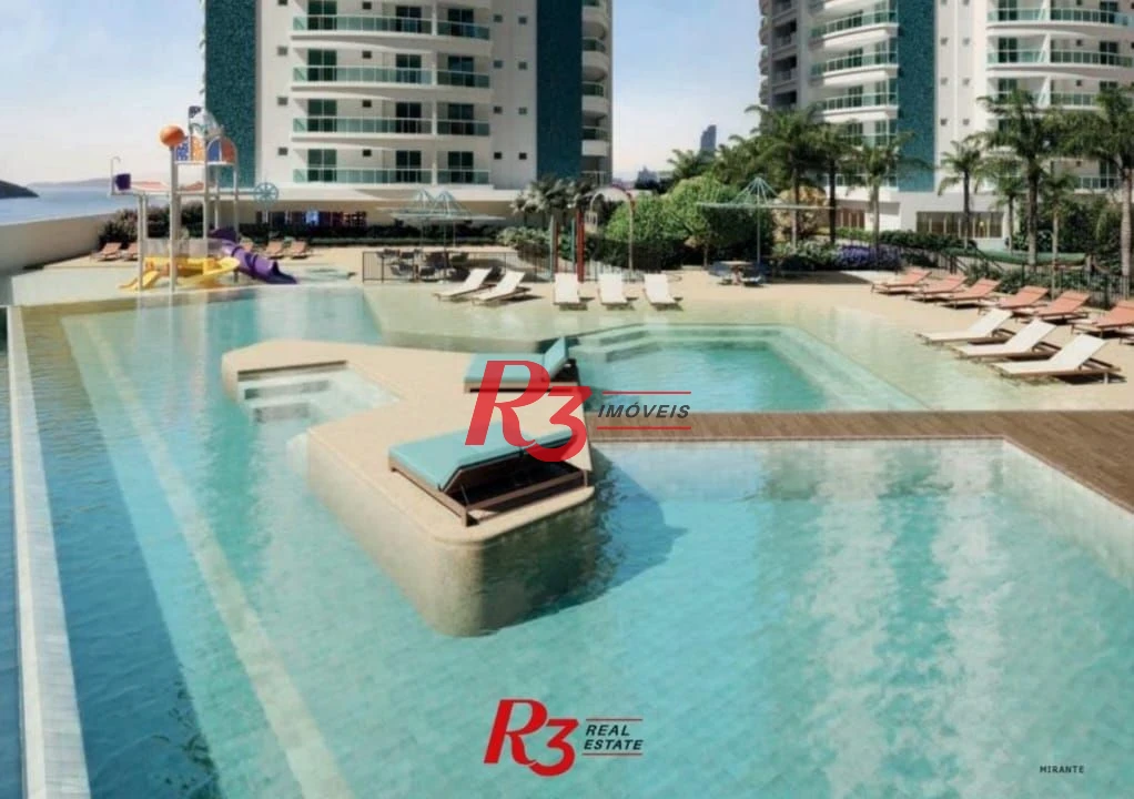 Apartamento à venda, 163 m² por R$ 3.575.300,00 - Ponta da Praia - Santos/SP