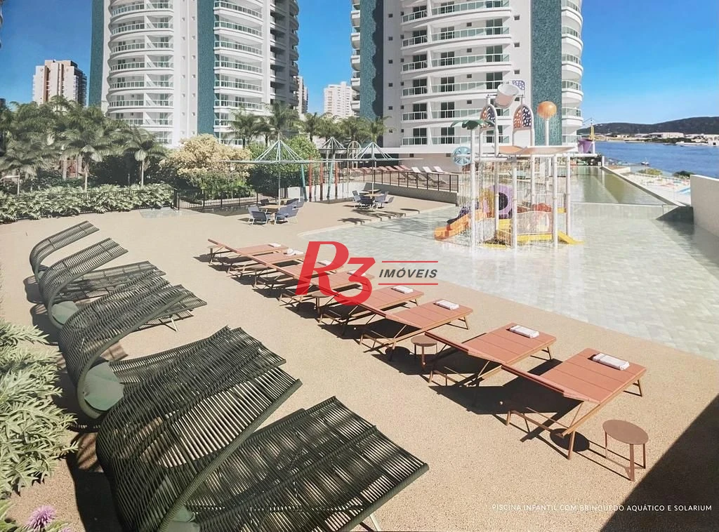 Oportunidade à venda em incrível lançamento na Ponta da Praia, 3 suítes, 3 vagas, andar alto, 163 m², oportunidade!!