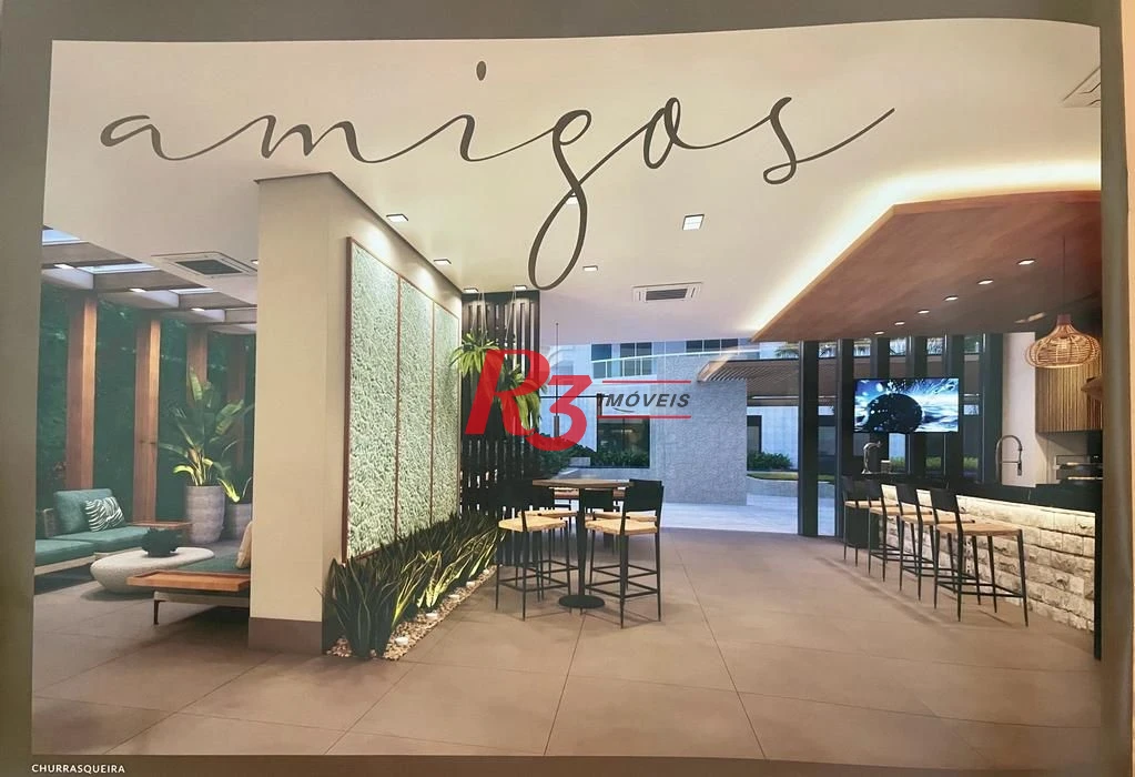 Oportunidade à venda em incrível lançamento na Ponta da Praia, 3 suítes, 3 vagas, andar alto, 163 m², oportunidade!!