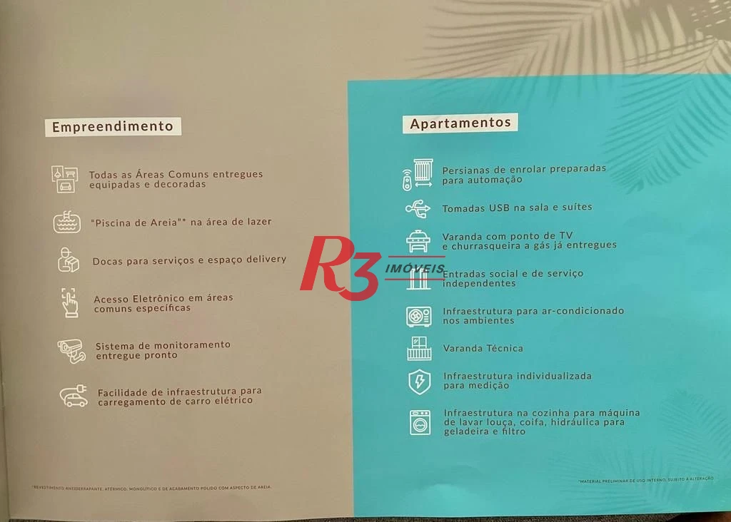 Oportunidade à venda em incrível lançamento na Ponta da Praia, 3 suítes, 3 vagas, andar alto, 163 m², oportunidade!!