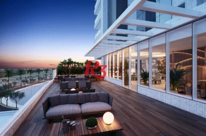Apartamento com 3 dormitórios à venda, 227 m² por R$ 5.150.000,00 - Ponta da Praia - Santos/SP
