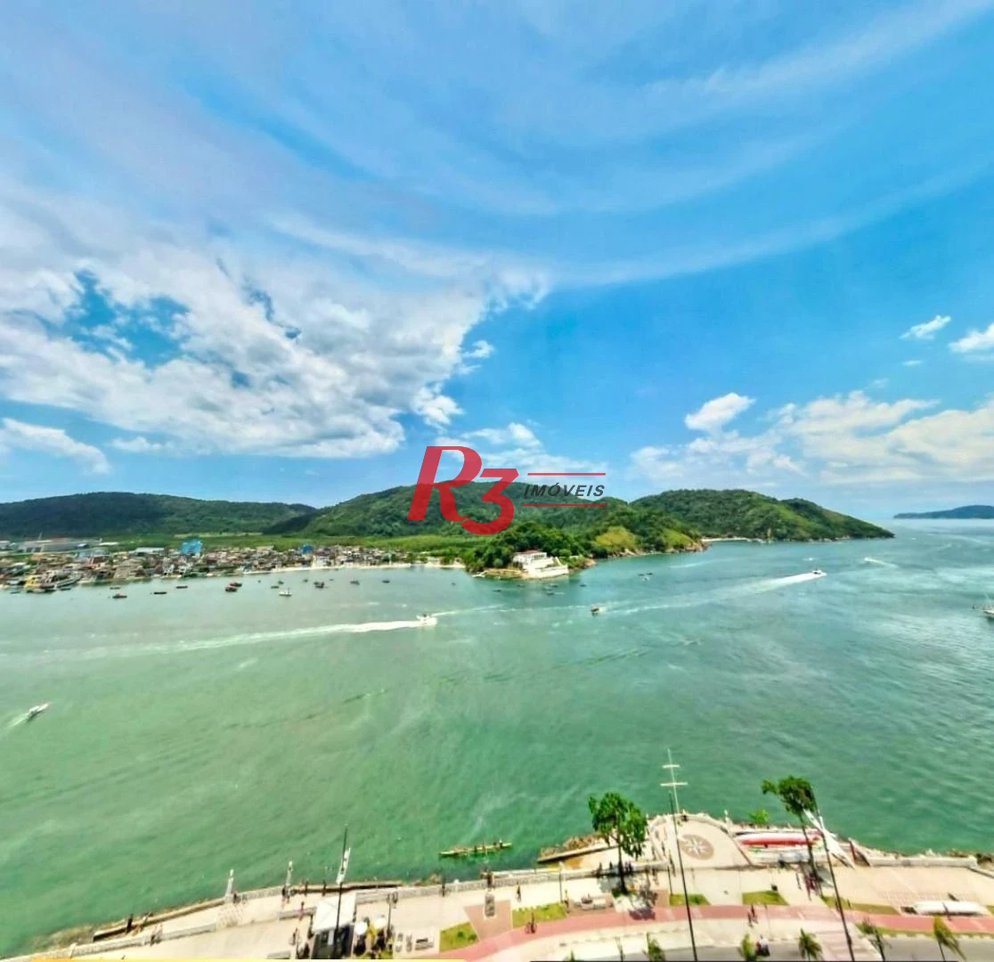 Apartamento com 3 dormitórios à venda, 227 m² por R$ 5.150.000,00 - Ponta da Praia - Santos/SP