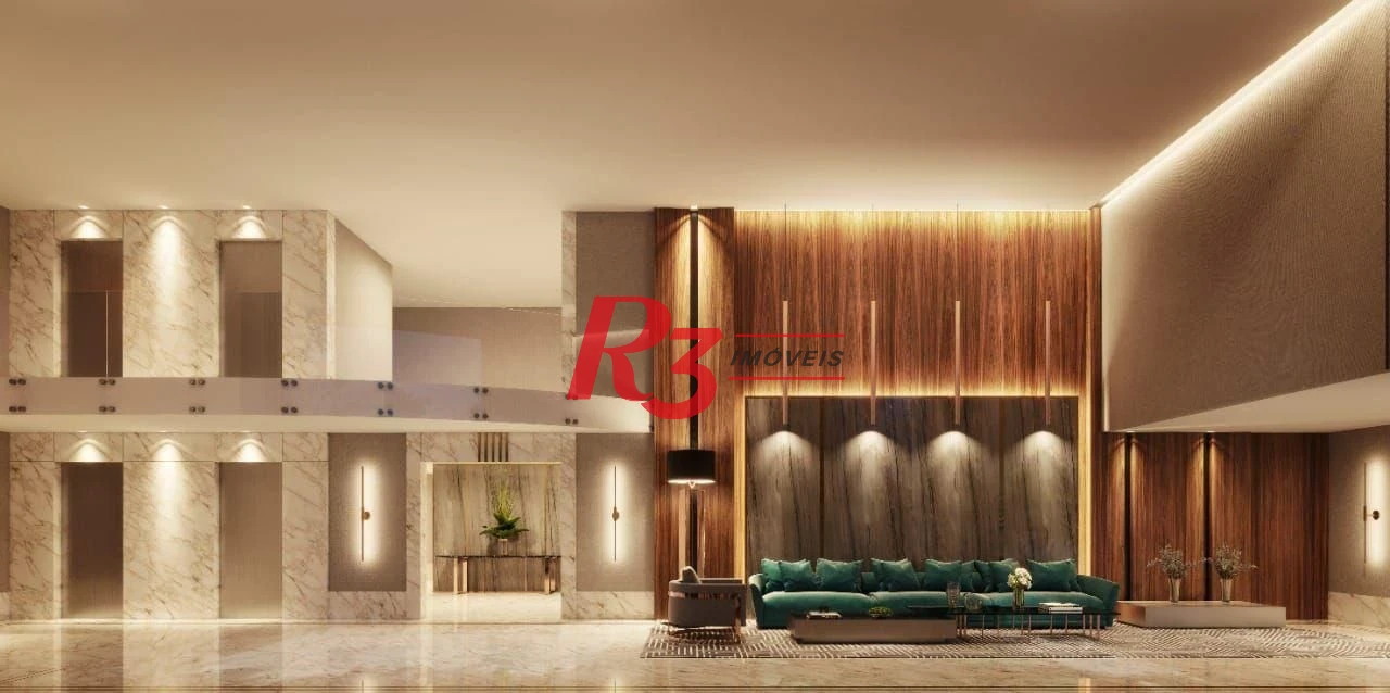 Apartamento com 3 dormitórios à venda, 227 m² por R$ 5.150.000,00 - Ponta da Praia - Santos/SP