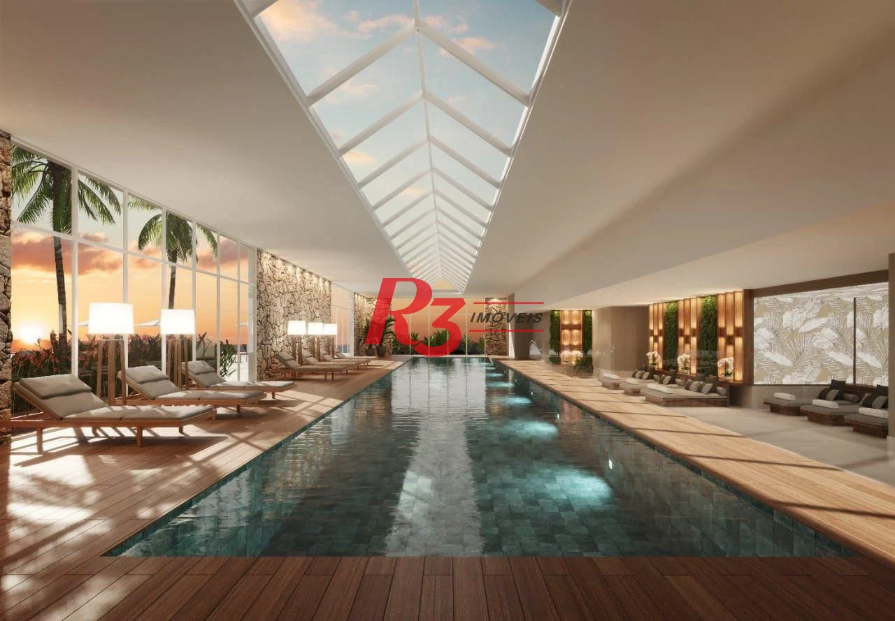 Apartamento com 3 dormitórios à venda, 227 m² por R$ 5.150.000,00 - Ponta da Praia - Santos/SP