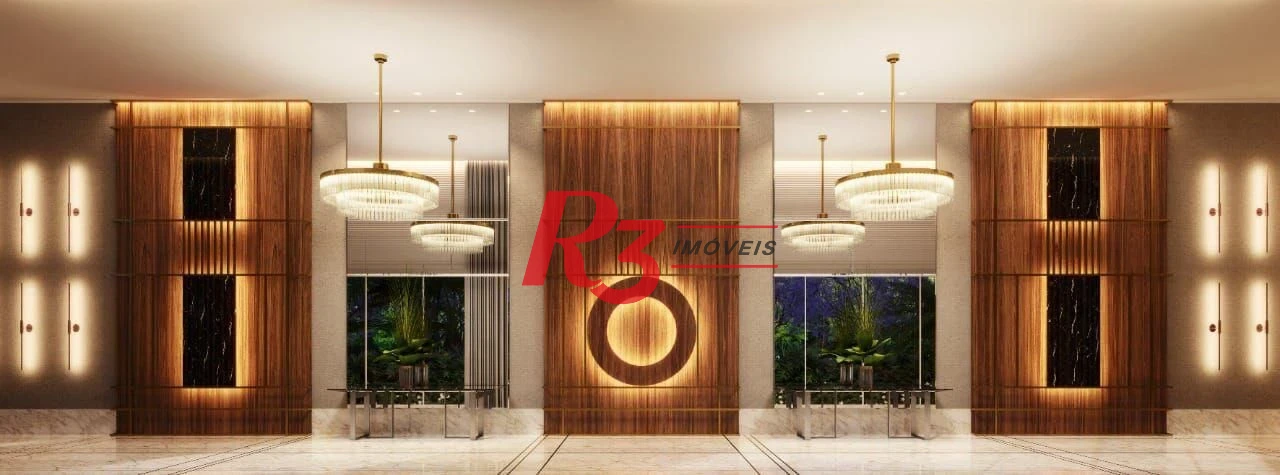 Apartamento com 3 dormitórios à venda, 227 m² por R$ 5.150.000,00 - Ponta da Praia - Santos/SP