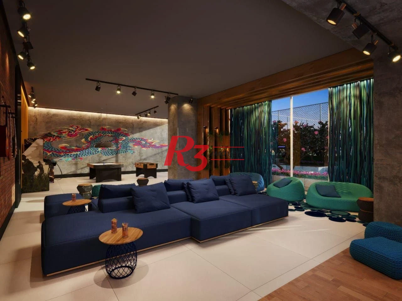 Apartamento com 3 dormitórios à venda, 227 m² por R$ 5.150.000,00 - Ponta da Praia - Santos/SP