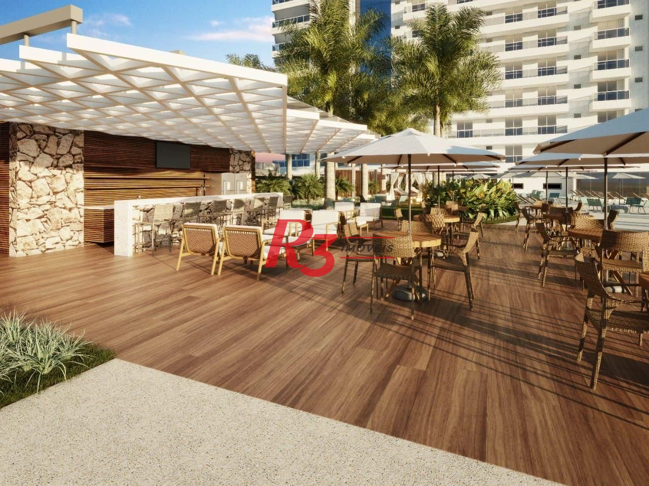 Apartamento com 3 dormitórios à venda, 227 m² por R$ 5.150.000,00 - Ponta da Praia - Santos/SP