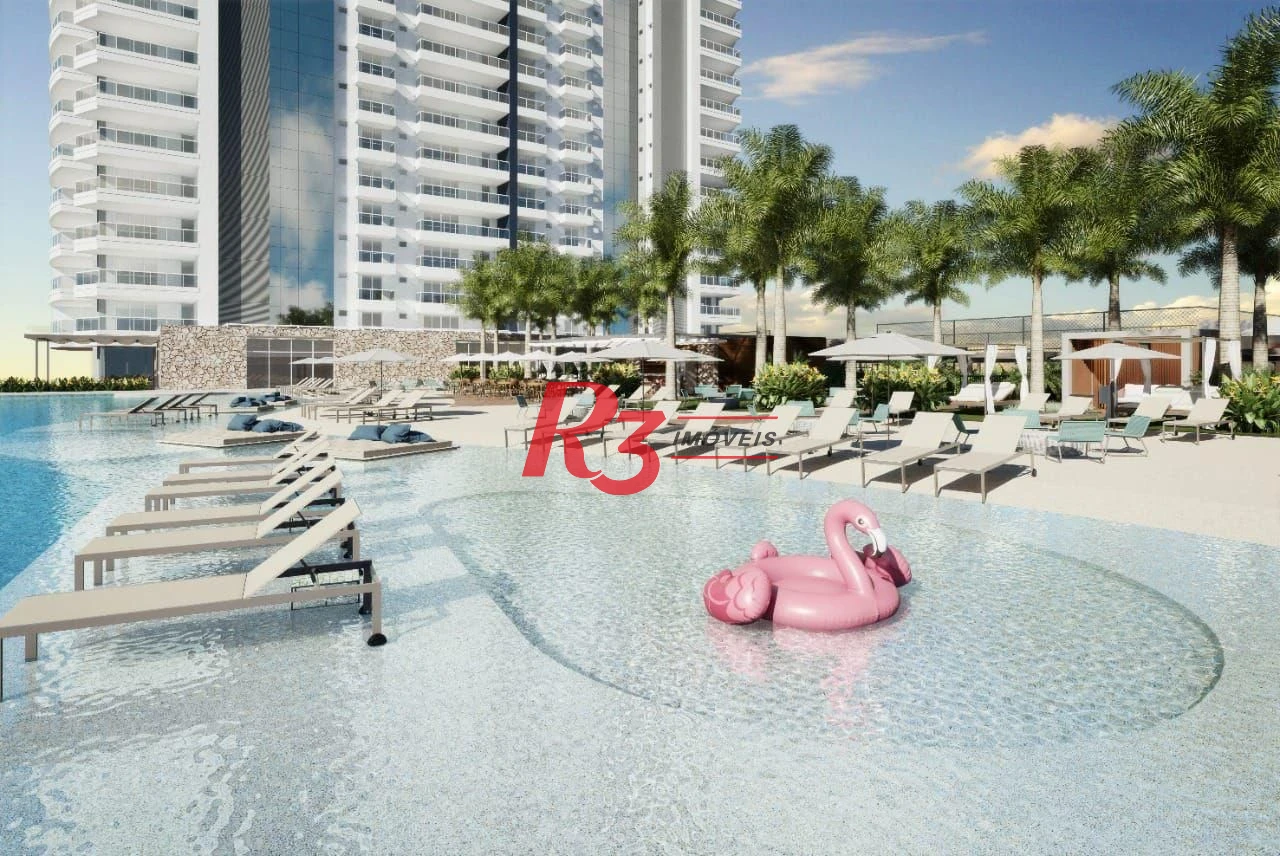 Apartamento com 3 dormitórios à venda, 227 m² por R$ 5.150.000,00 - Ponta da Praia - Santos/SP