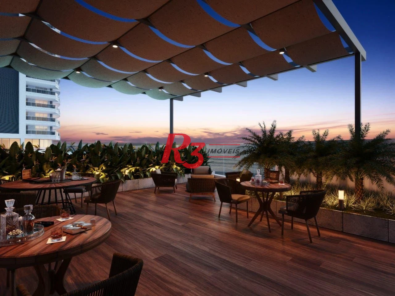 Apartamento com 3 dormitórios à venda, 227 m² por R$ 5.150.000,00 - Ponta da Praia - Santos/SP