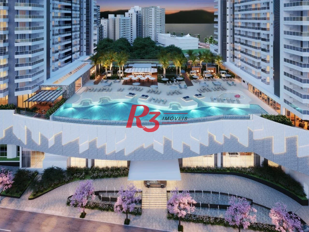 Apartamento com 3 dormitórios à venda, 227 m² por R$ 5.150.000,00 - Ponta da Praia - Santos/SP
