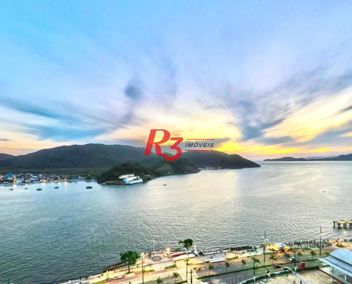 Apartamento com 3 dormitórios à venda, 227 m² por R$ 5.150.000,00 - Ponta da Praia - Santos/SP