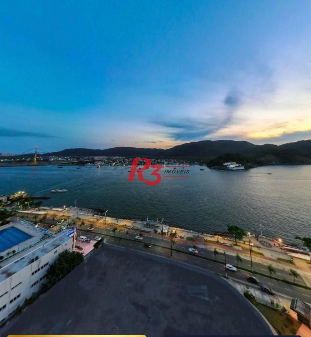 Apartamento com 3 dormitórios à venda, 227 m² por R$ 5.150.000,00 - Ponta da Praia - Santos/SP