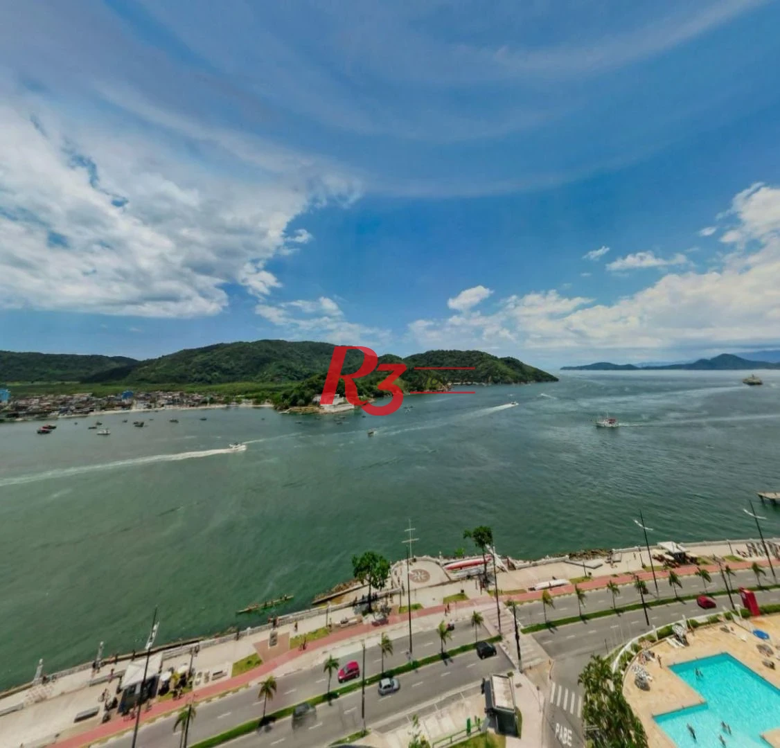 Apartamento com 3 dormitórios à venda, 227 m² por R$ 5.150.000,00 - Ponta da Praia - Santos/SP