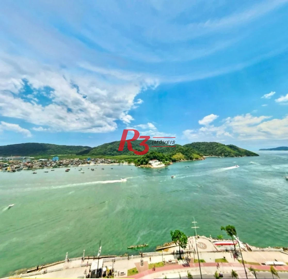 Apartamento com 3 dormitórios à venda, 227 m² por R$ 5.150.000,00 - Ponta da Praia - Santos/SP