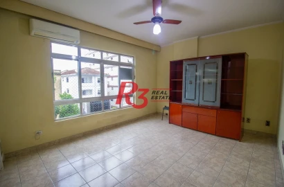 Apartamento à venda, 91 m² por R$ 470.000,00 - Marapé - Santos/SP