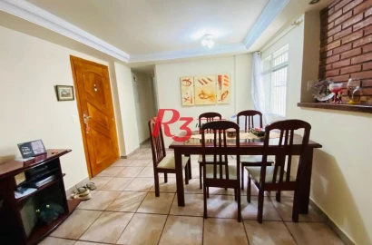 Apartamento à venda, 56 m² por R$ 460.000,00 - Pompéia - Santos/SP