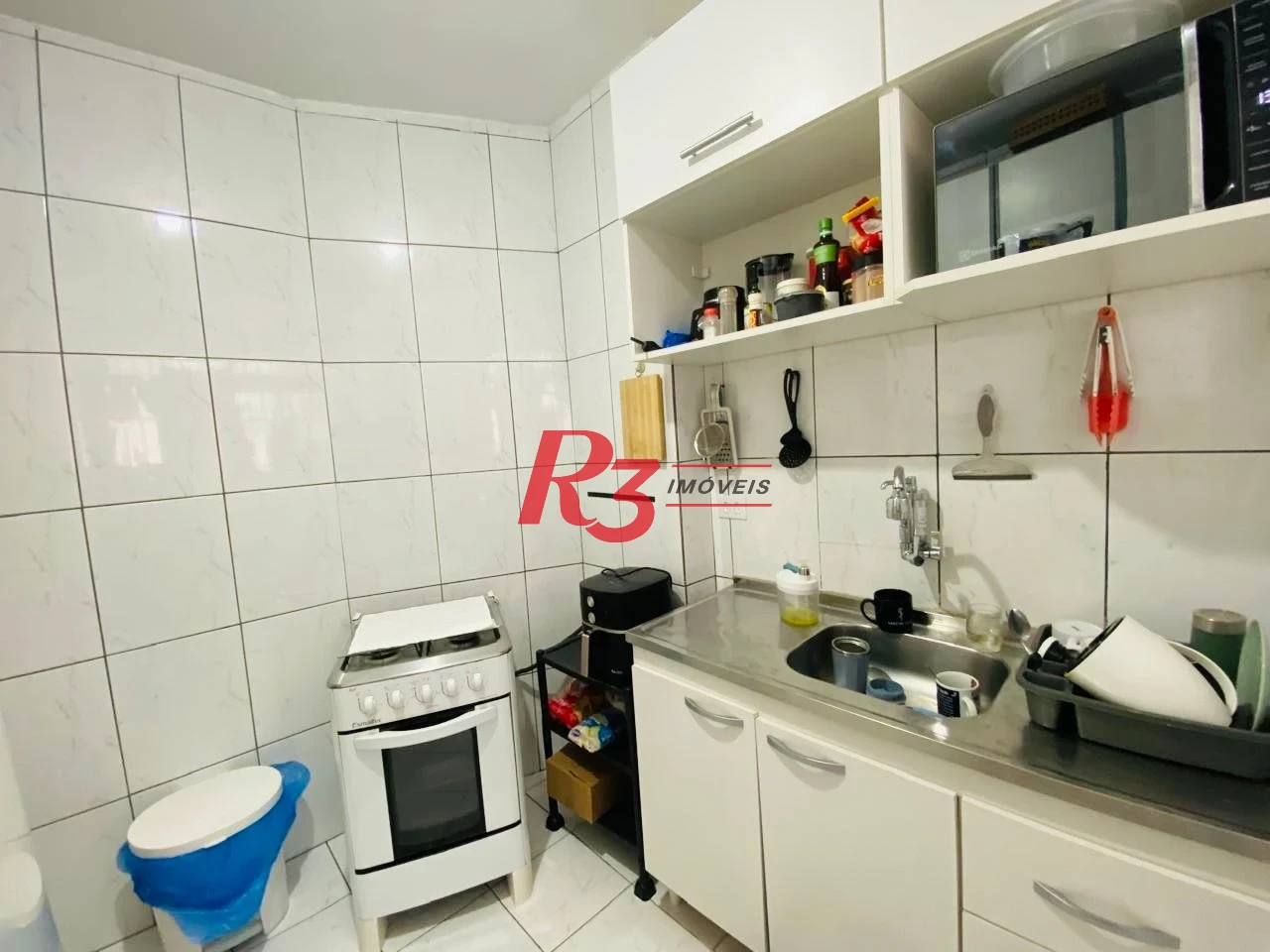 Apartamento à venda, 56 m² por R$ 460.000,00 - Pompéia - Santos/SP