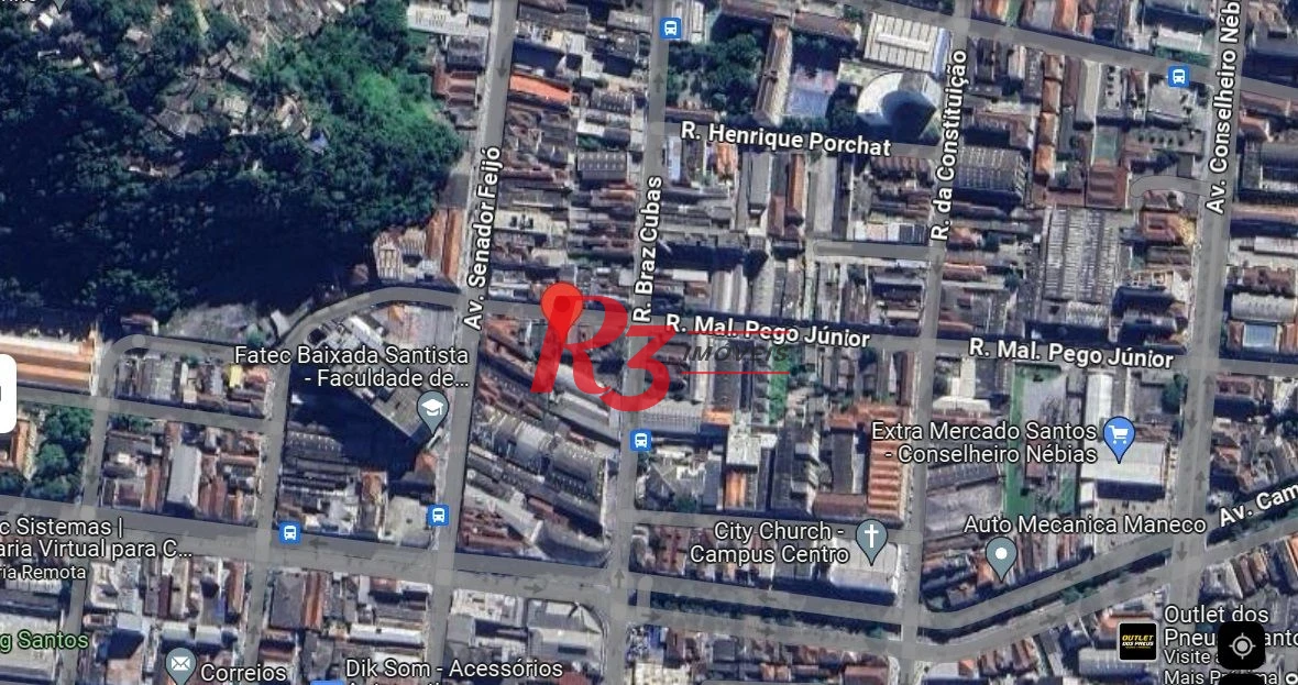 Galpão para alugar, 340 m² por R$ 15.000,00/mês - Vila Nova - Santos/SP