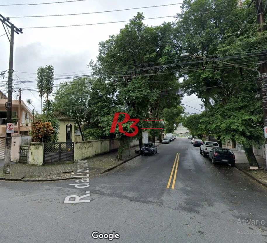 Terreno para alugar, 546 m² por R$ 15.000,00/mês - Embaré - Santos/SP