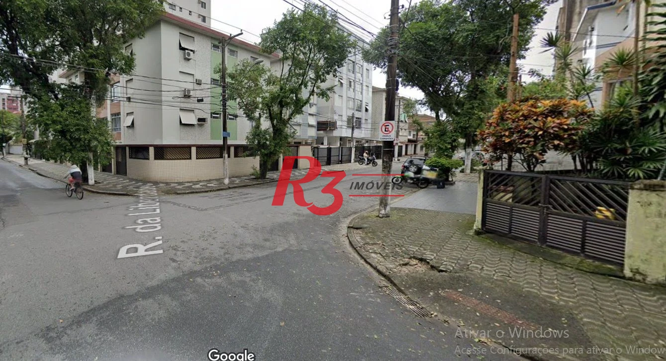 Terreno para alugar, 546 m² por R$ 15.000,00/mês - Embaré - Santos/SP