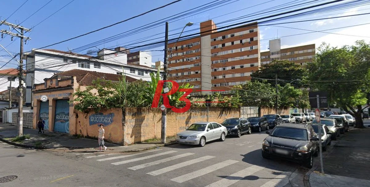 Terreno para alugar, 550 m² por R$ 15.000,00/mês - Encruzilhada - Santos/SP