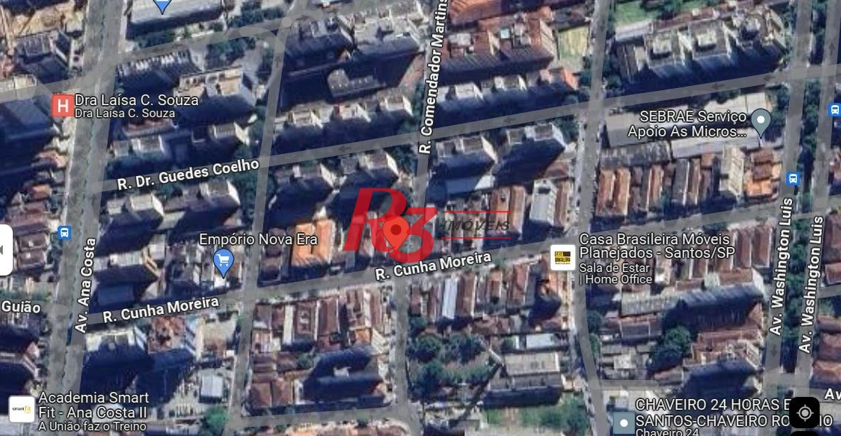 Terreno para alugar, 550 m² por R$ 15.000,00/mês - Encruzilhada - Santos/SP