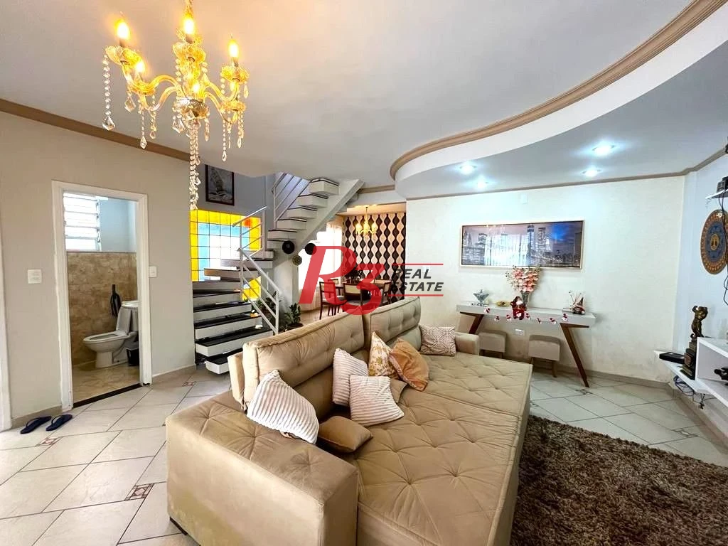 Casa à venda, 208 m² por R$ 1.650.000,00 - Campo Grande - Santos/SP